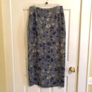 Pretty Floral Print Skirt